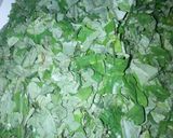 A picture of step 1 of Oha soup with cocoyam flour.