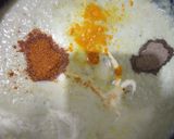 A picture of step 3 of Egg malai masala.
