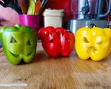 Une image de l'étape 2 de 👻Poivrons Fantômes (Halloween).