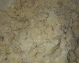 A picture of step 4 of *my first recipe contest* yam balls da kunun aya.