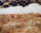 Foto del paso 3 de la receta: Focaccia deliciosa de aceitunas negras y cebolla