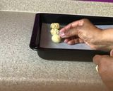 A picture of step 3 of Choclate nankhatai.