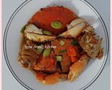 Foto langkah ke 6 dari resep Kepiting Pete Kuah Santan.