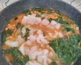 Foto del paso 6 de la receta: Garbanzos cocidos con bacalao y espinacas