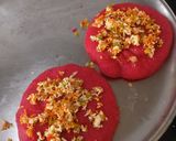 A picture of step 5 of Healthy Oats Beetroot Mini Chilla.