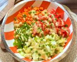 Foto del paso 4 de la receta: Ensalada de Garbanzos Aliñada con Tahini
