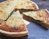 Une image de l'étape 6 de Quiche lardons épinards et oignons.