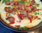 Foto langkah ke 3 dari resep (Seri telur) Telur pizza Bekal Sekolah Anak 🍕.