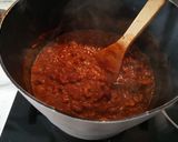 A picture of step 3 of Mom's Chili Con Carne.