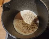 Kremowa owsianka Snickers krok przepisu 1 zdjęcie
