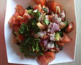 A picture of step 3 of Fresh tuna taco / Cajun sauce.