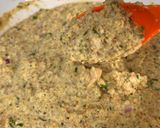 A picture of step 7 of Protein Power Chickpea Appes with Coconut Peanut Chutney (Kala chana breakfast).