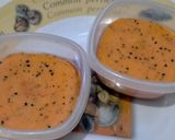 Foto langkah ke 5 dari resep Snack mpasi puding buah naga tinggi kalori.