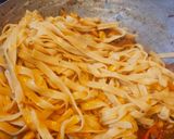 मिक्स वेज क्रीमी स्पेगेटी (Mixed veg creamy spaghetti) रेसिपी चरण 5 फोटो
