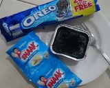 Foto langkah ke 1 dari resep Oreo cake skm kukus #kuekekinian.