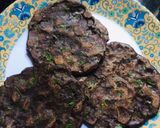 A picture of step 1 of Ragi murungai adai.