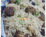 A picture of step 11 of Moti Pulao.