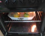 Foto del paso 1 de la receta: Tarta de manzana asada y flan con helado