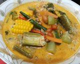 Foto langkah ke 6 dari resep Sayur Lodeh Terong Hijau.