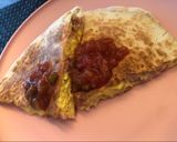 Reggeli quesadilla recept fázis 6 fotója