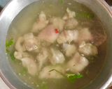 Hình bước làm 3 của món Chân giò heo hầm củ cải muối