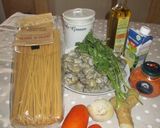 Foto del passaggio 2 della ricetta Linguine  ai lupini