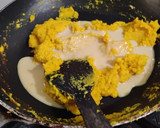 A picture of step 5 of Kesar Mango Coconut Ladoo.