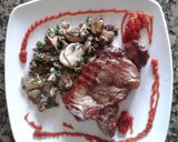 Foto del paso 7 de la receta: Bife a la plancha, con provenzal de champignon y shitaki