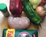 Foto del paso 1 de la receta: Pollo 🐓 con verduras 🌶