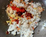 Foto langkah ke 4 dari resep Nasi Goreng Udang.
