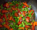 मसाला ए मैजिक मिक्स वेज पुलाव (masala e magic mix veg pulao recipe in Hindi) रेसिपी चरण 6 फोटो