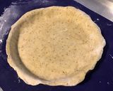 Une image de l'étape 8 de Tarte aux blettes,roquefort et lardons (pâte brisée aux épices méditerranéennes).
