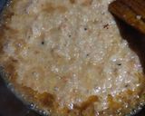 A picture of step 5 of Achari Paneer.