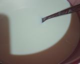 Foto langkah ke 14 dari resep Puding coklat lapis vanila dan buah vla melon.