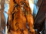 Salmón con salsa glaseada de soja mostaza y miel #marcelalevy #marcelacoss