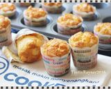 Foto langkah ke 10 dari resep Cheese Custard Muffin the Best cheese muffin EVER.
