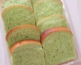 Foto langkah ke 4 dari resep Roti tawar pandan.