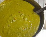 सरसों,मेथी,पालक,बथुआ का साग (Sarson,methi palak bathua ka saag recipe in Hindi) रेसिपी चरण 9 फोटो
