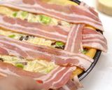 Tojásos, baconos reggeli pite recept fázis 5 fotója