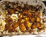 A picture of step 3 of Lentil and apricot pilaf with spiced cauliflower.