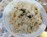 A picture of step 3 of Zeera baghar rice.