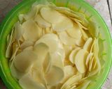 Hình bước làm 1 của món Khoai tây lắc pho mai