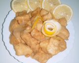 A picture of step 9 of Lemon chicken.