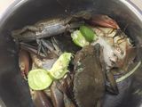 Kepiting Saos Tiram (Pedas)
