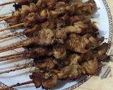 Foto langkah ke 3 dari resep Sate Jamur Tiram Bumbu Kacang.