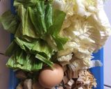 Foto langkah ke 1 dari resep Simple Tumis sawi hijau sawi putih.