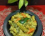 A picture of step 6 of Avial Kerala Style.