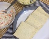 Foto langkah ke 2 dari resep Inkigayo sandwich / sandwich idol korea 🥪.