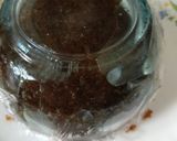 A picture of step 5 of Bread Halwa with stuffed ice cream.