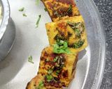 A picture of step 5 of Tandoori Khaman (Khaman made in Microwave with a twist).